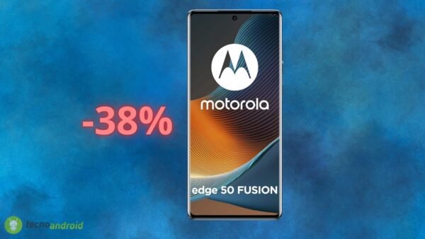 Amazon fa un REGALO a tutti: il Motorola Edge 50 Fusion con il 38% di sconto