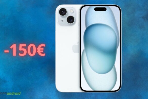 Apple iPhone 15: offerta da SOGNO su Amazon con sconto di 150 euro