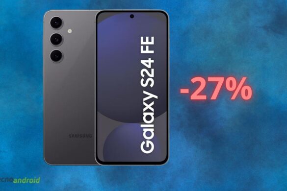 Samsung Galaxy S24 FE: sconto del 27% su Amazon, offerta di 180 euro in MENO