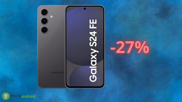 Samsung Galaxy S24 FE: sconto del 27% su Amazon, offerta di 180 euro in MENO