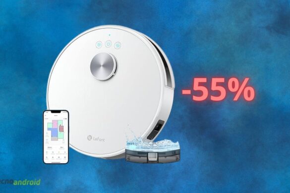 Robot aspirapolvere LEFANT M1 in OFFERTA del 55% su Amazon solo OGGI