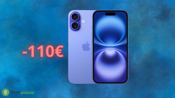Apple iPhone 16 è un BEST BUY su Amazon: offerta STRACCIATA di 110 euro