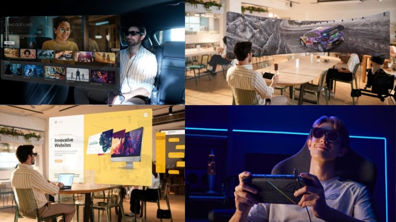 Occhiali intelligenti ASUS AirVision M1: una visione immersiva totale
