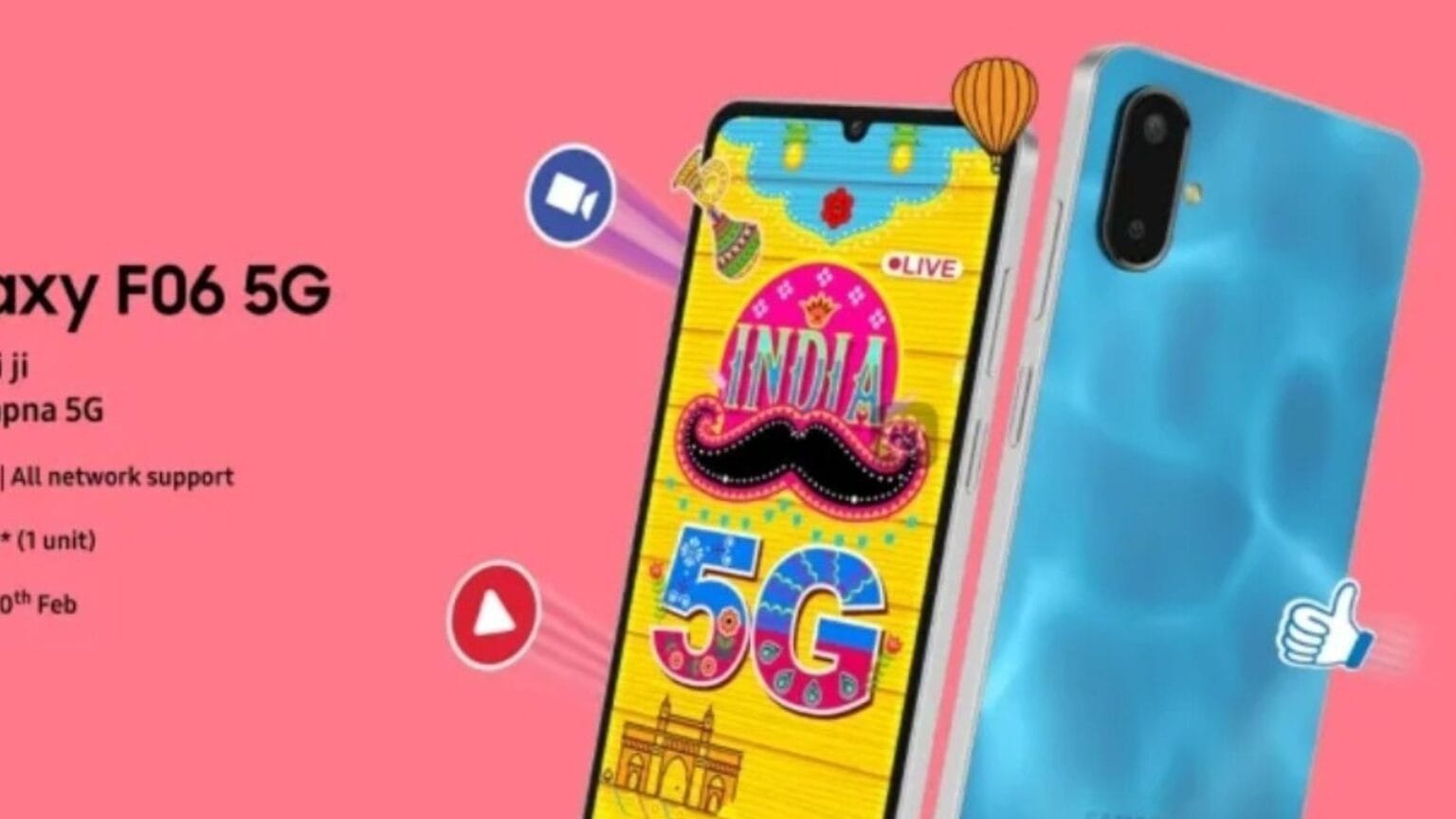 Samsung Galaxy f06 5g 222