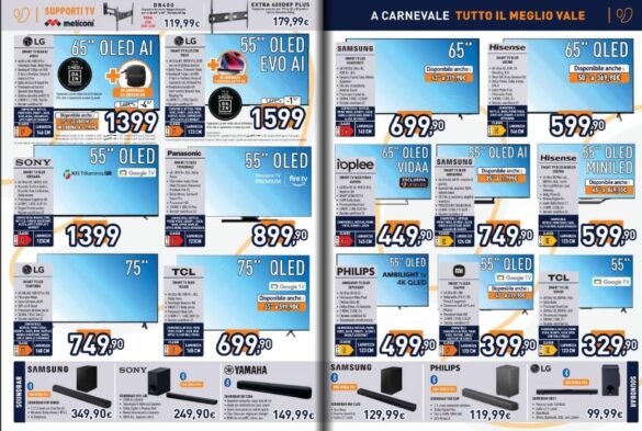 Screenshot 2025-02-16 105403 volantino unieuro carnevale