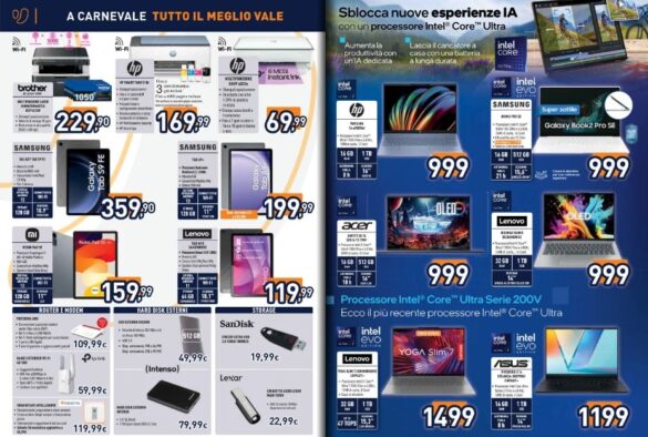 Screenshot 2025-02-16 105437 volantino unieuro carnevale