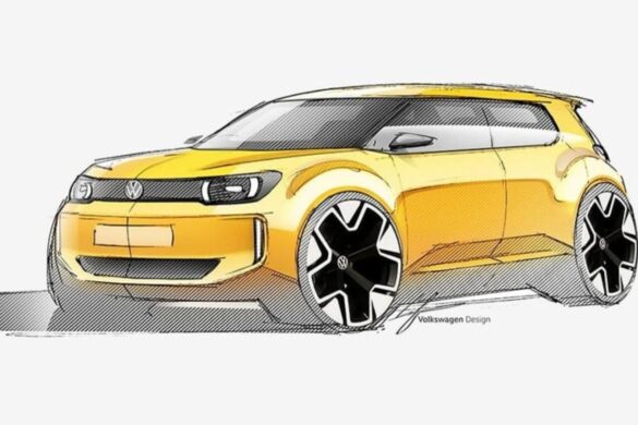 Volkswagen: pubblicati i bozzetti che anticipano la nuova elettrica