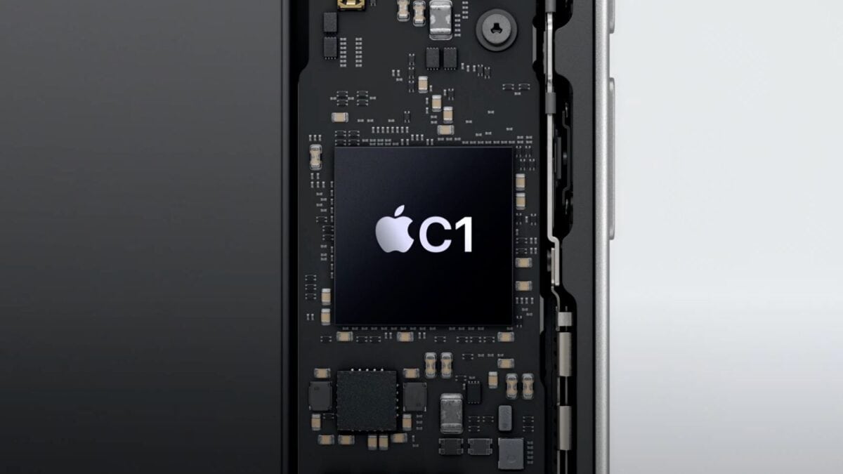Apple iPhone 16e modem C1