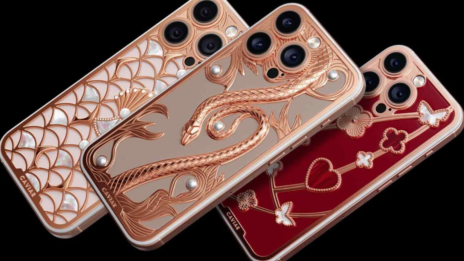 Caviar lancia la collezione Secret Love: iPhone 16 Pro con oro, diamanti e perle, per chi cerca il massimo del lusso.