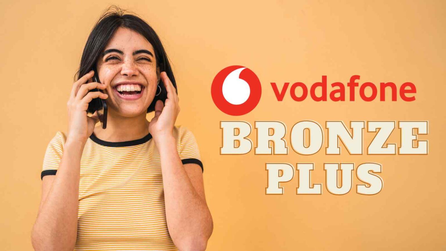 Vodafone lancia "Bronze Plus" con minuti, SMS e Giga illimitati 5G a 9,99€ al mese, attivabile online con addebito automatico.