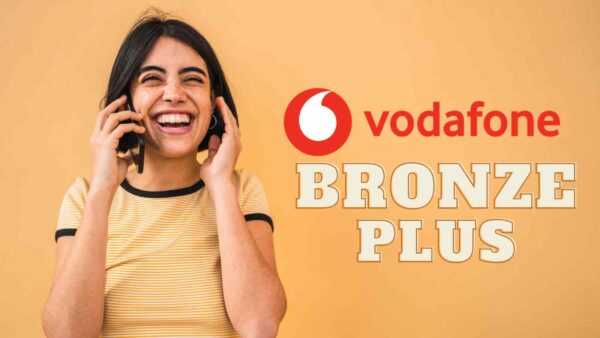 Vodafone lancia "Bronze Plus" con minuti, SMS e Giga illimitati 5G a 9,99€ al mese, attivabile online con addebito automatico.