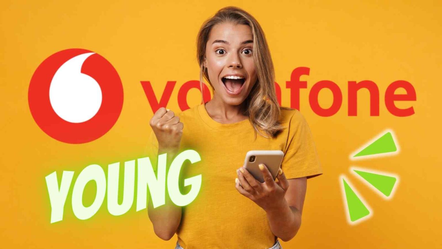 Vodafone lancia un'offerta 5G per giovani sotto i 30 anni: 200 Giga, minuti illimitati e sconti esclusivi a 9,99€ al mese.