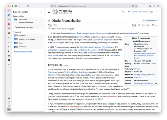 Mozilla Firefox 136