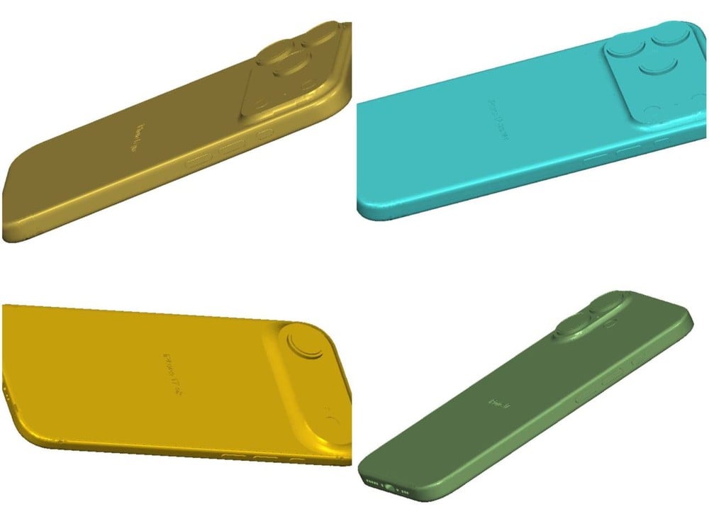 iPhone 17 Air Pro Max progetti CAD