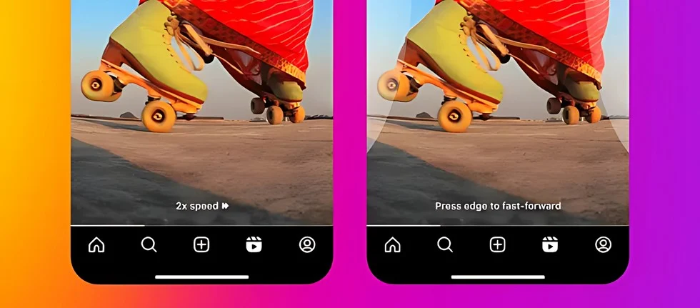 Reel Instagram velocità 2x aggiornamento