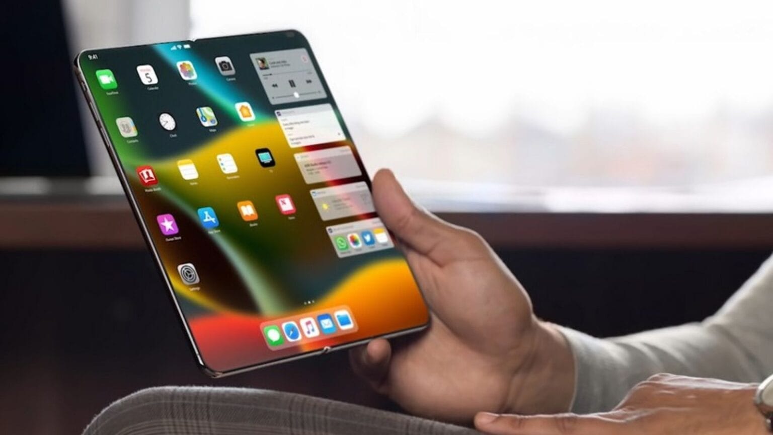 iPhone pieghevole: il display interno sarà come quello di un iPad