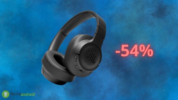 Amazon ABBATTE del 54% il prezzo delle cuffie JBL TUNE 760NC
