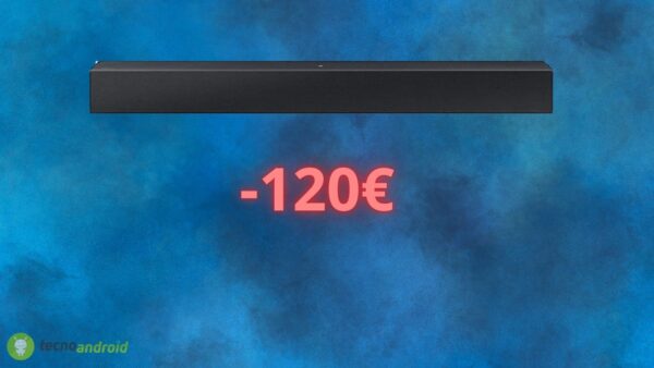 Soundbar SAMSUNG crolla di prezzo su Amazon: oggi costa solo 79 euro