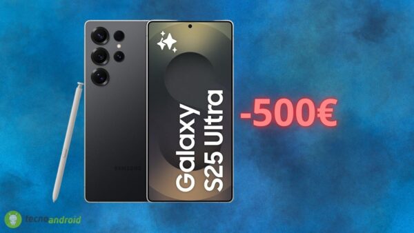 Amazon SHOCK con il TRIPLO sconto sul Samsung Galaxy S25 Ultra