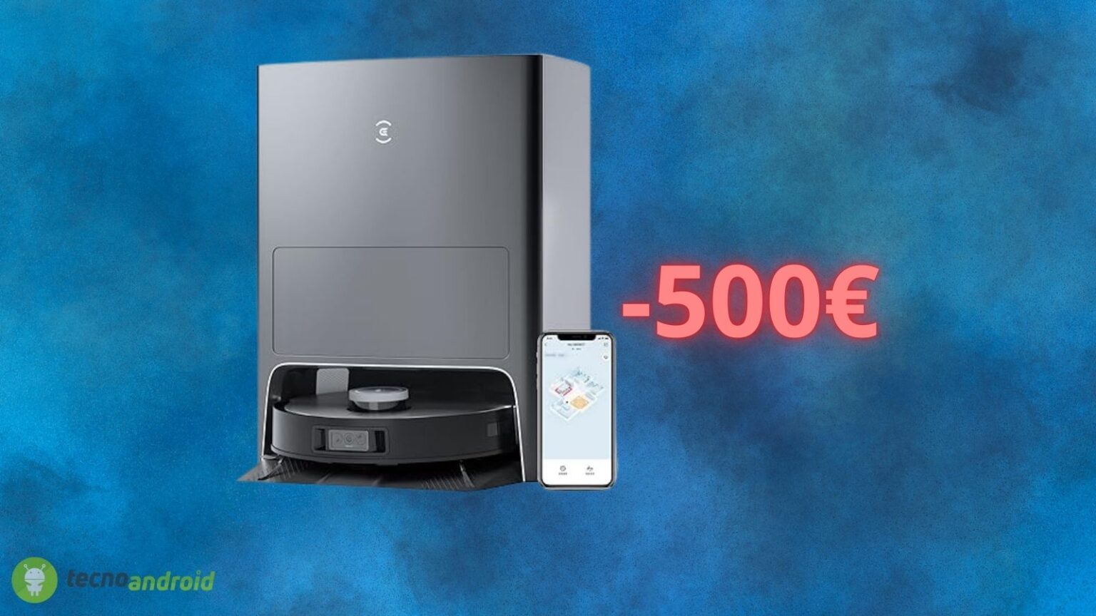 Robot aspirapolvere Ecovacs in SCONTO di 500 euro solo su AMAZON
