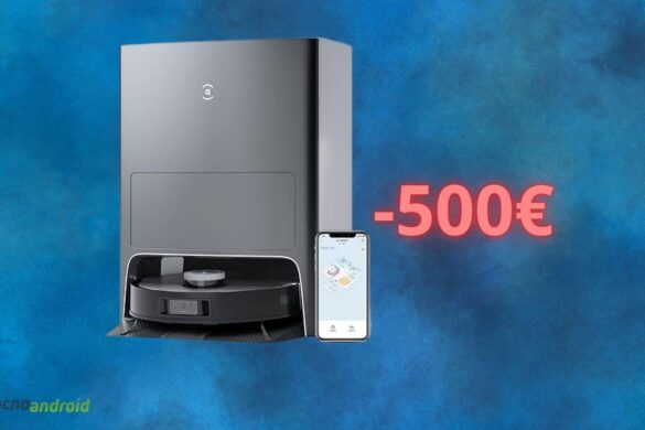 Robot aspirapolvere Ecovacs in SCONTO di 500 euro solo su AMAZON