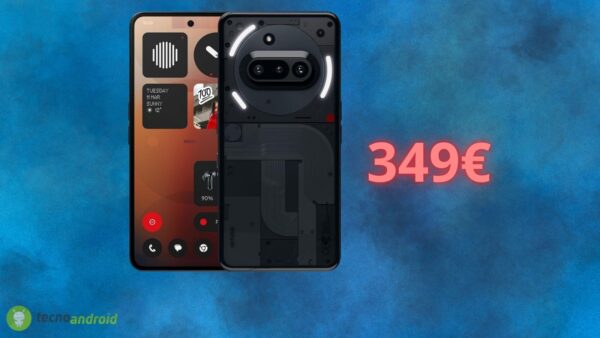 Amazon fa un regalo a tutti: il Nothing Phone (3a) ha un PREZZO SHOCK solo oggi