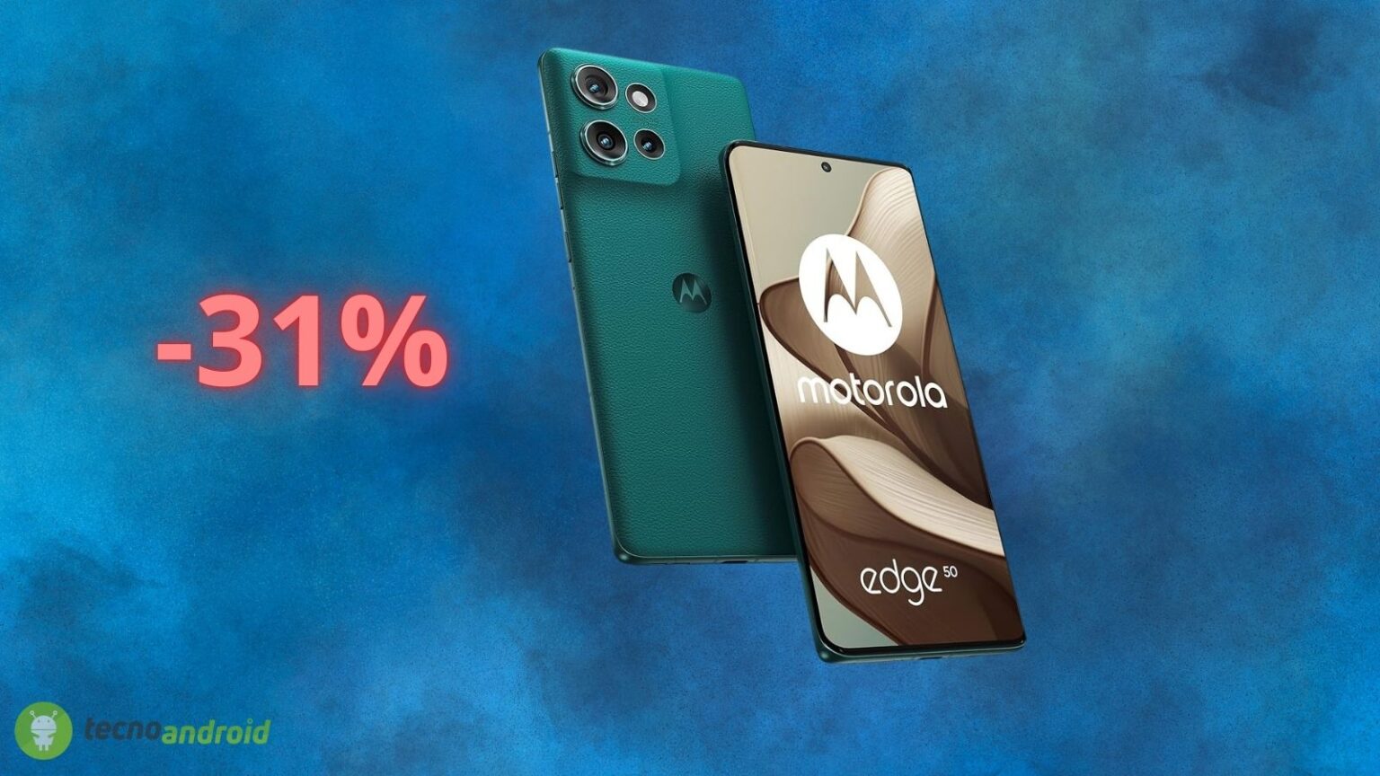 Motorola Edge 50 è in SCONTO PAZZESCO su Amazon: il prezzo cala del 31%