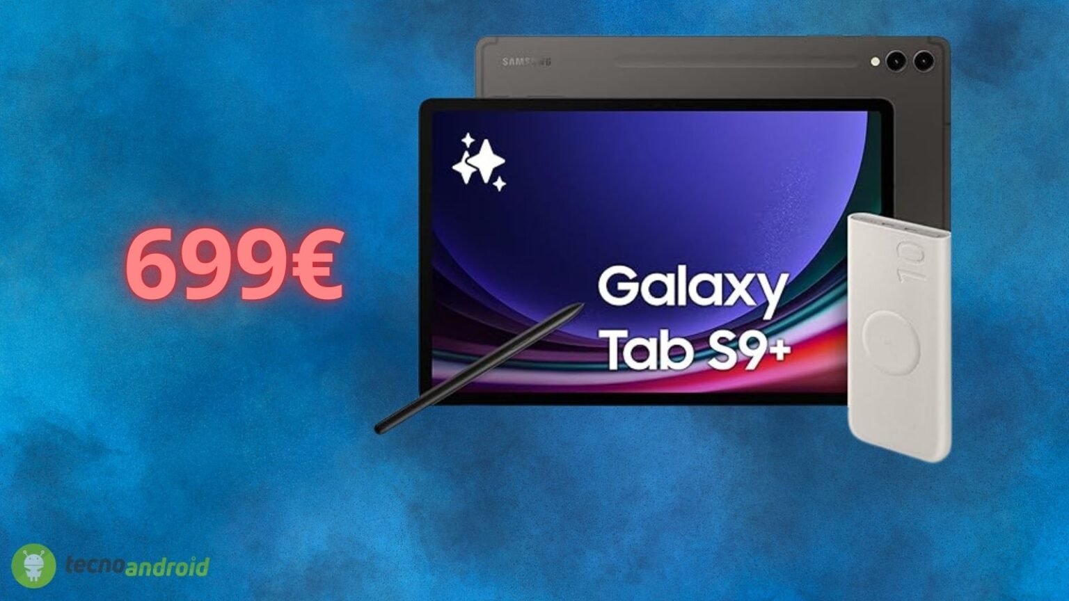 Samsung Galaxy Tab S9+ è al MINIMO STORICO su Amazon: solo oggi con uno sconto pazzesco
