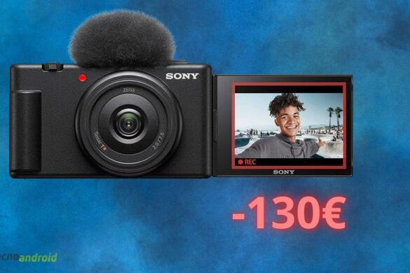 Amazon SPEZZA la Sony ZV-1F: il prezzo è in CADUTA LIBERA con lo sconto