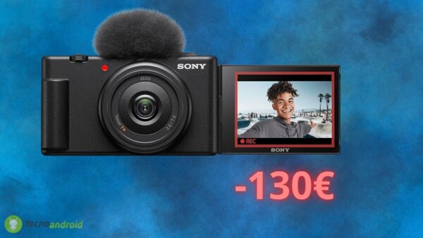 Amazon SPEZZA la Sony ZV-1F: il prezzo è in CADUTA LIBERA con lo sconto