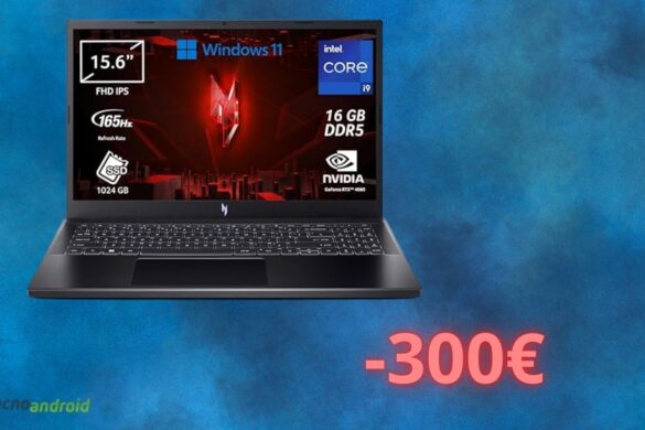 Amazon fa CROLLARE il prezzo del notebook da gaming di ACER