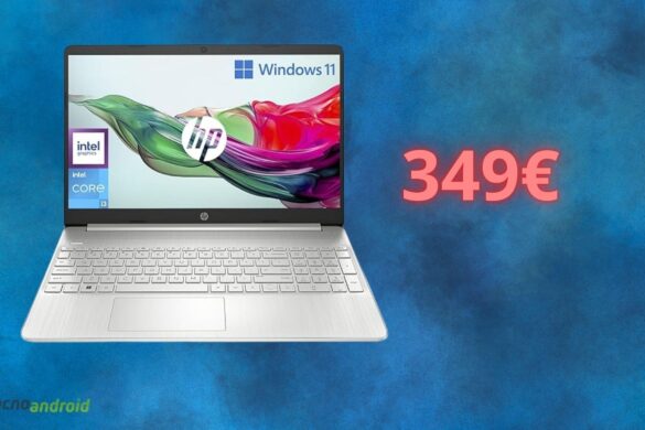 Notebook HP in sconto a 349 euro, un’offerta Amazon da perdere la testa