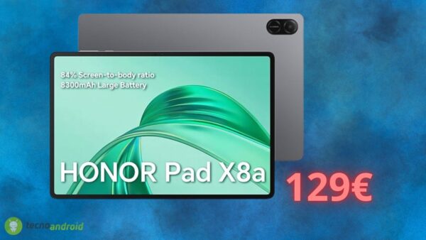 Tablet HONOR in super SCONTO con COUPON gratis su Amazon