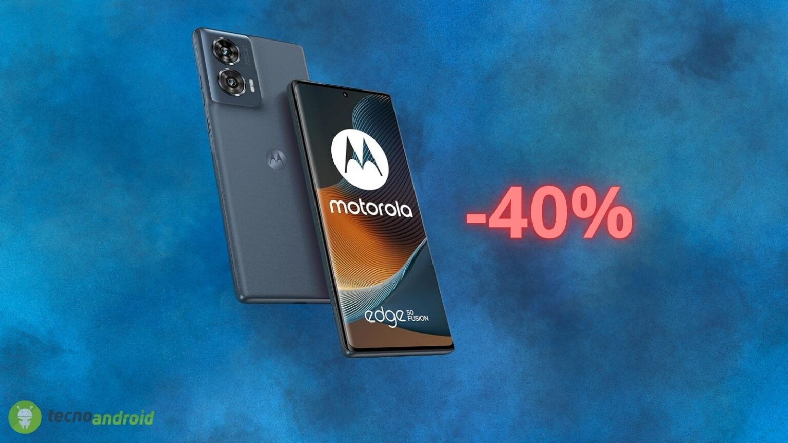 Motorola Edge 50 Fusion, sconto da PAZZI da quasi 200 euro su AMAZON
