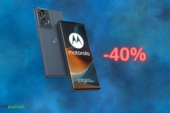 Motorola Edge 50 Fusion, sconto da PAZZI da quasi 200 euro su AMAZON