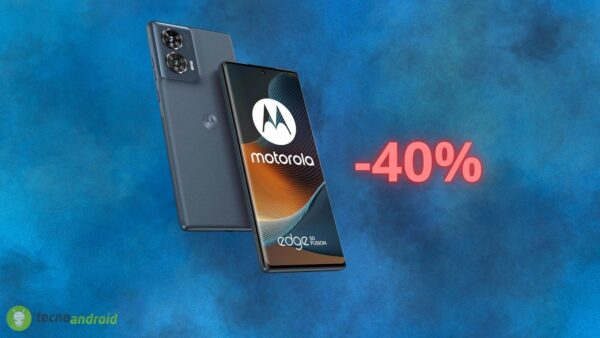Motorola Edge 50 Fusion, sconto da PAZZI da quasi 200 euro su AMAZON