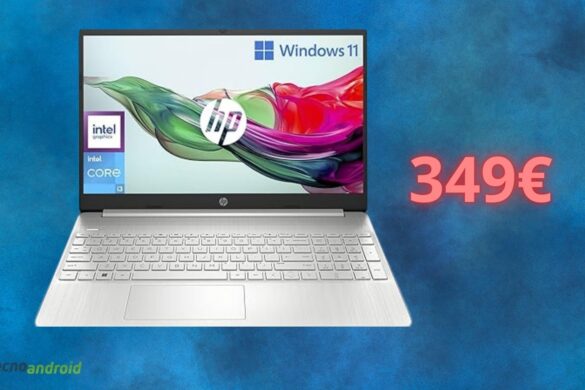 Notebook HP a soli 349 euro: che SCONTO imperdibile su Amazon