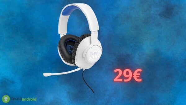 Cuffie JBL Quantum 100P con prezzo quasi REGALATO su Amazon: ecco il link per acquistarle