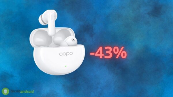 Oppo Enco Air4 sono in SCONTO del 43%: costano solo 40 euro su Amazon