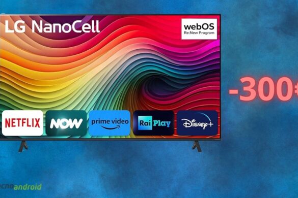 Smart TV LG con quasi 300 euro di sconto solo OGGI su AMAZON