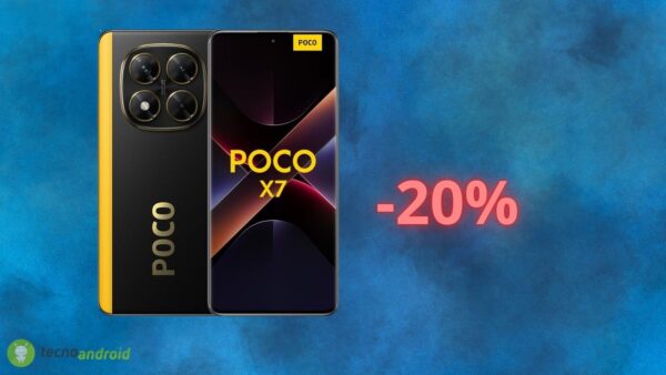 Poco X7 è in offerta ad un prezzo basso su Amazon: sconto da non perdere