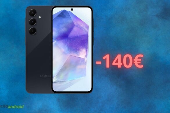 Samsung Galaxy A55, il prezzo CROLLA su Amazon: il risparmio è elevato