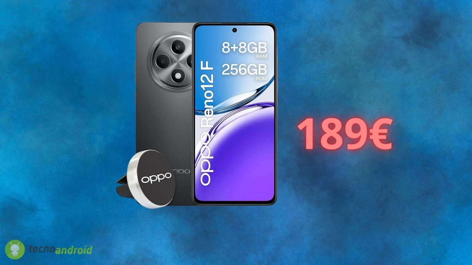 Amazon SHOCK: prezzo DIMEZZATO sull'Oppo Reno12 F