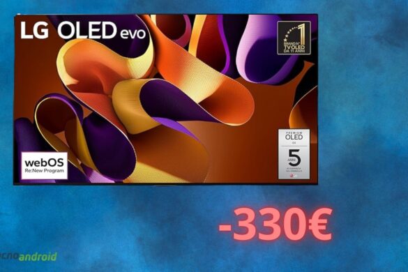 Smart TV LG con sconto di 1330 euro su Amazon: un PREZZO così basso non si era mai visto
