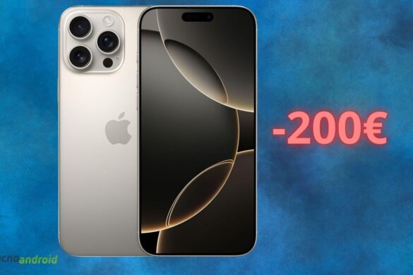 Apple iPhone 16 Pro Max: oltre 200 euro di SCONTO su Amazon, utenti felicissimi