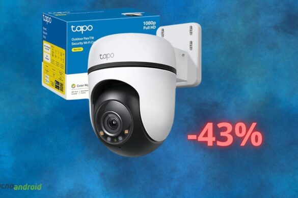Amazon SPEZZA del 43% il prezzo della telecamera di sicurezza TAPO C500