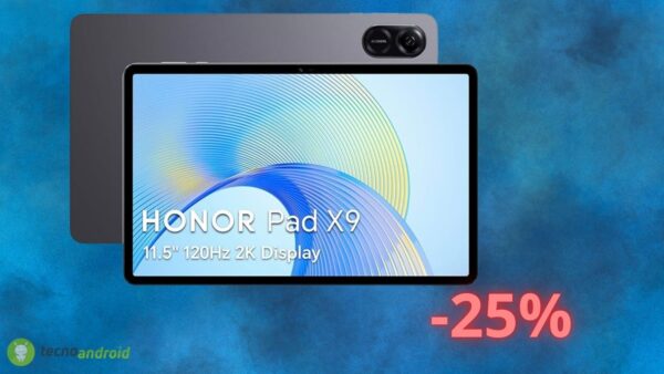 Honor Pad X9 è in VENDITA a prezzo SCONTATO su Amazon solo oggi