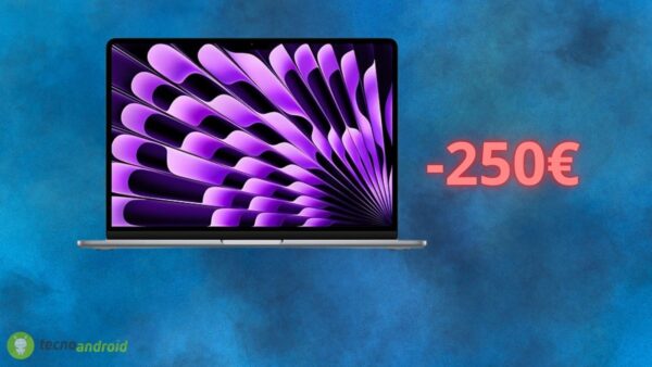Apple MacBook Air in sconto di 250 euro: un'OFFERTA ASSURDA su Amazon