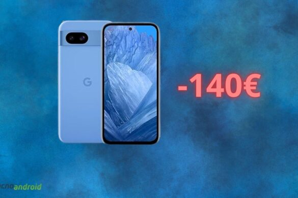 Google Pixel 8a al MINIMO su Amazon, costa 140 euro in meno