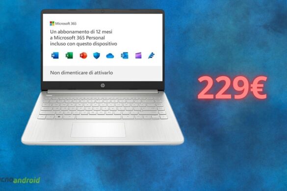 Amazon fa CROLLARE il prezzo del notebook HP con quest’offerta